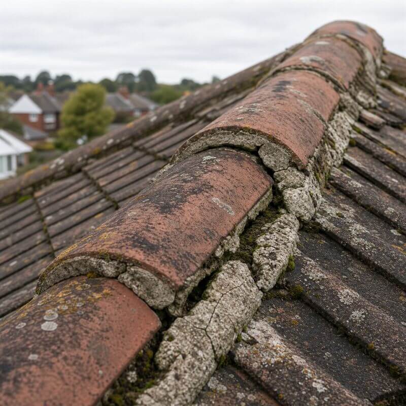 Survey Says Ridge Tiles Need Re-Bedding guide image