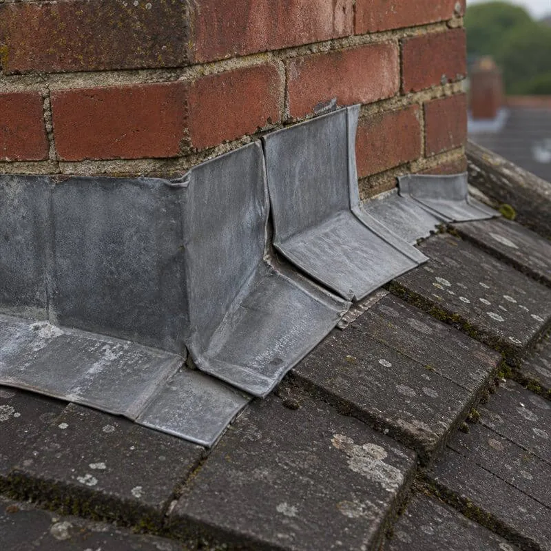 Roof condition report in Chester checking flashing and roof details