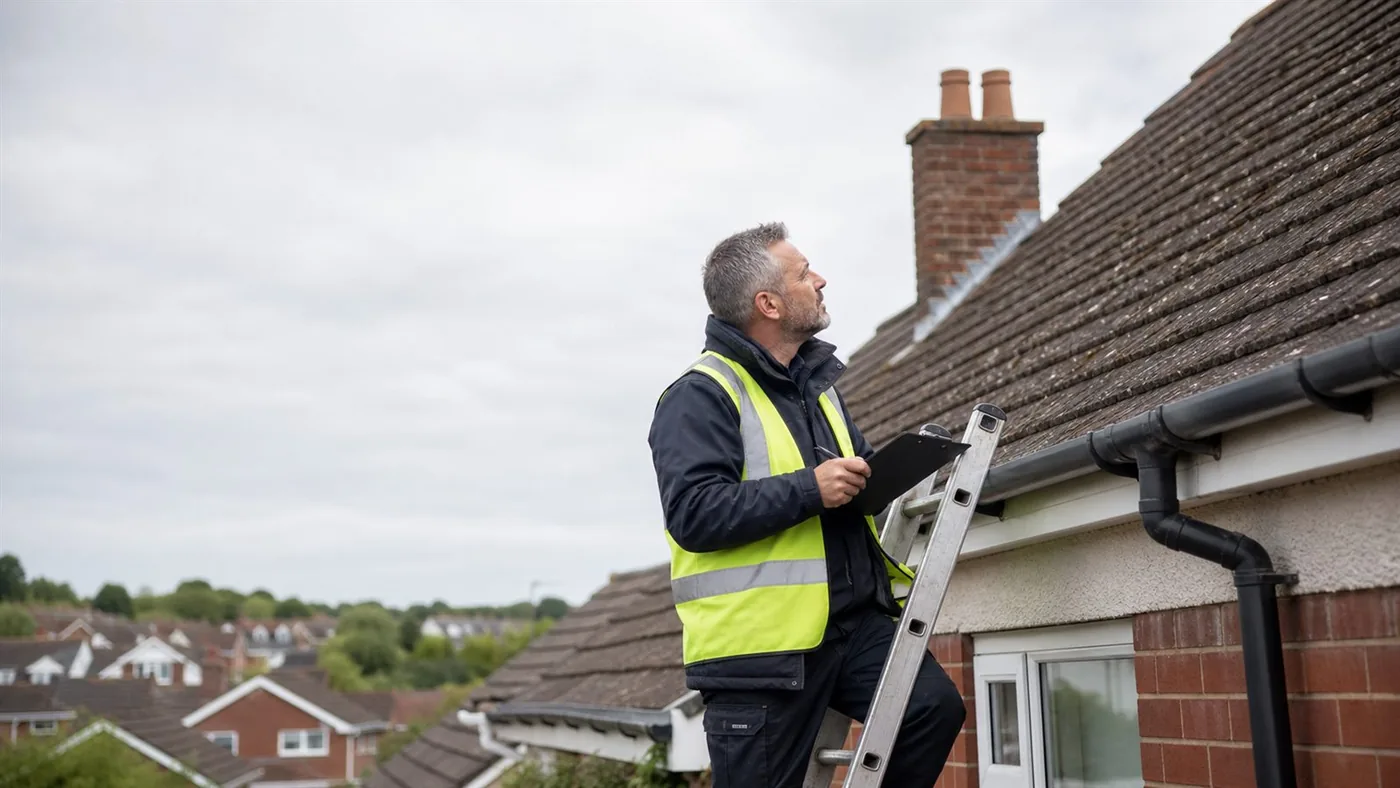 Roof report in Chester for a homebuyer property inspection
