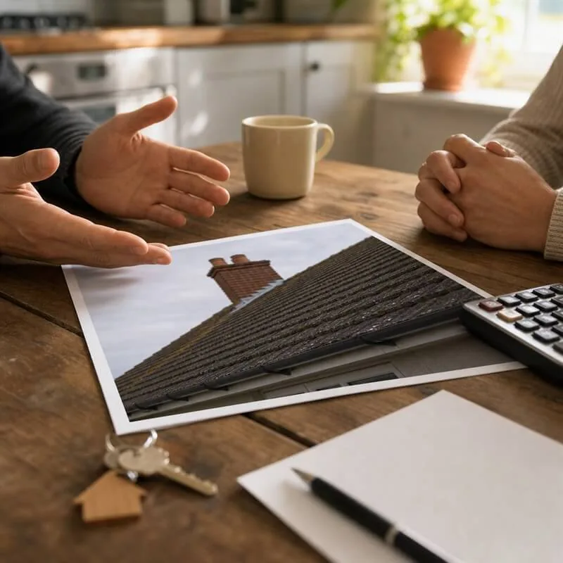 Homebuyer roof report in Chester for a property purchase